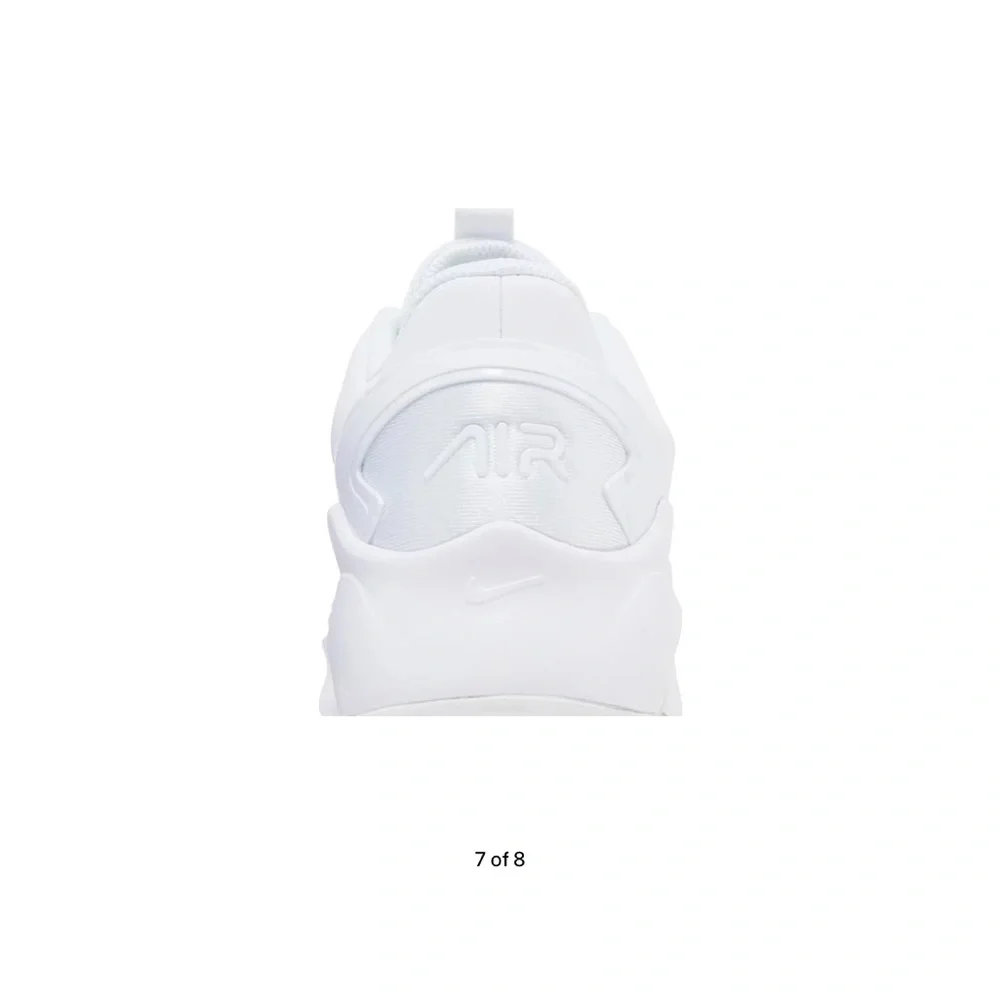 Nike Air Max Bolt (all-white size 7) - Picture 7 of 9